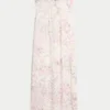 Robe longue sans bretelles à torsades Robe longue sans bretelles à torsades