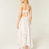 Robe longue à volants Robe longue à volants
