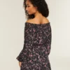 Robe tissée à épaules dénudées Robe tissée à épaules dénudées
