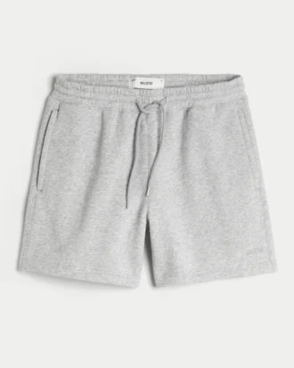 Short ample en molleton mi-cuisse