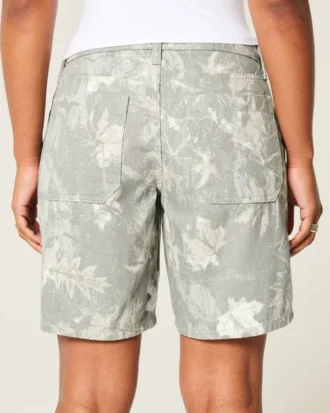Short baggy camouflage taille basse