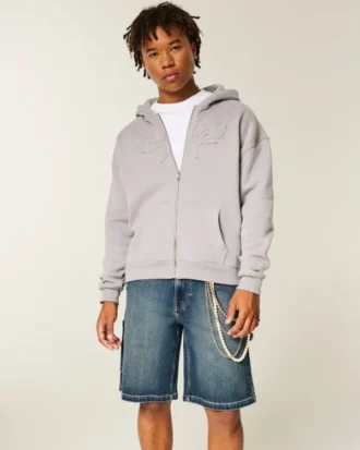 Short baggy en denim