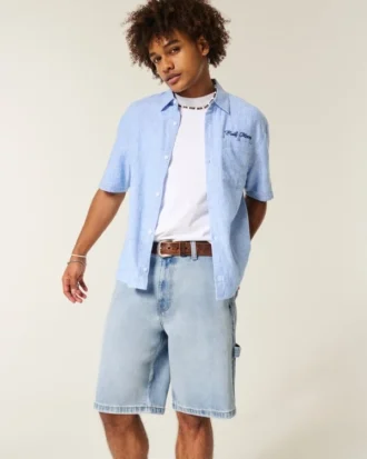 Short baggy en denim