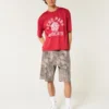 Short baggy en denim camouflage Short baggy en denim camouflage