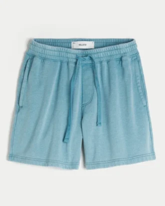 Short baggy en molleton au-dessus du genou