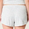Short confortable à nœud en pointille Short confortable à nœud en pointille
