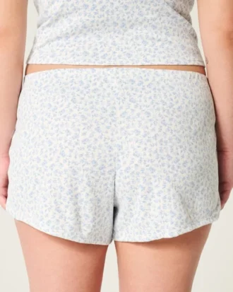Short confortable à nœud en pointille Short confortable à nœud en pointille