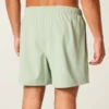 Short de bain brodé mi-cuisse Short de bain brodé mi-cuisse