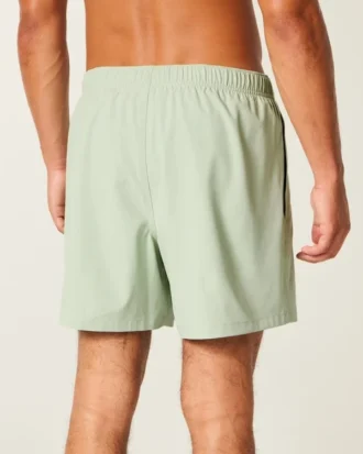 Short de bain brodé mi-cuisse