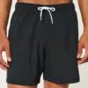 Short de bain en seersucker mi-cuisse Short de bain en seersucker mi-cuisse