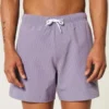 Short de bain en seersucker mi-cuisse Short de bain en seersucker mi-cuisse