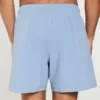 Short de bain en seersucker mi-cuisse Short de bain en seersucker mi-cuisse