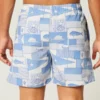 Short de bain en seersucker mi-cuisse Short de bain en seersucker mi-cuisse