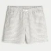 Short de bain en seersucker mi-cuisse Short de bain en seersucker mi-cuisse