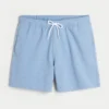 Short de bain en seersucker mi-cuisse Short de bain en seersucker mi-cuisse