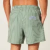 Short de bain mi-cuisse en seersucker Short de bain mi-cuisse en seersucker