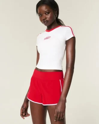 Short de course à rayures Gilly Hicks Active