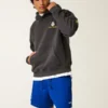 Short de football en tricot avec logo, longueur mi-cuisse