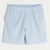 Short de nuit en popeline Short de nuit en popeline