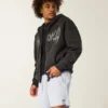 Short de sport avec logo mi-cuisse Short de sport avec logo mi-cuisse