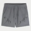 Short de sport graphique mi-cuisse Short de sport graphique mi-cuisse