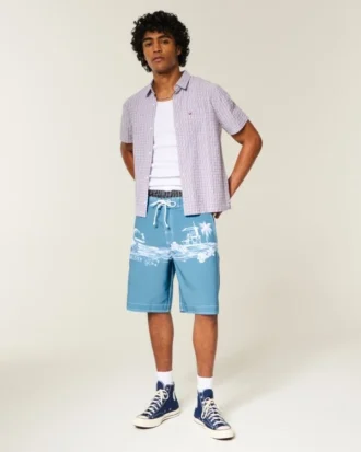 Short de surf au genou