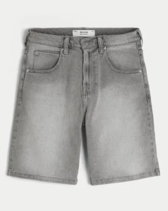 Short en denim ample