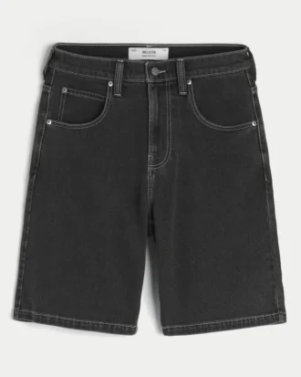 Short en denim ample