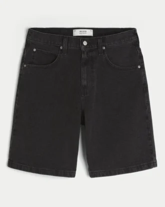 Short en denim ample
