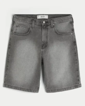 Short en denim ample
