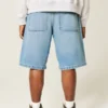 Short en denim ample Short en denim ample