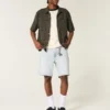 Short en denim ample au-dessus du genou Short en denim ample au-dessus du genou
