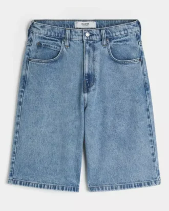 Short en denim super ample
