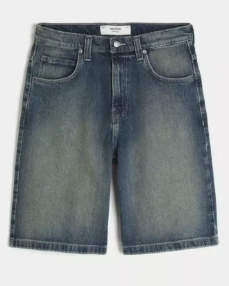 Short en denim super ample