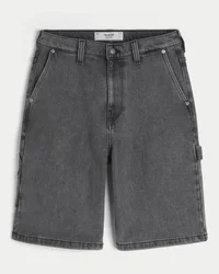 Short en denim super baggy