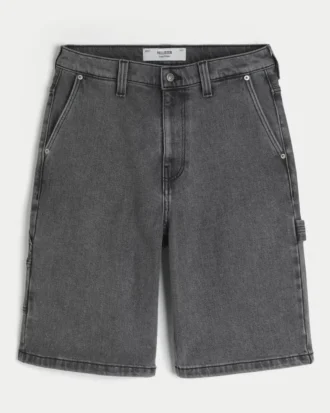 Short en denim super baggy