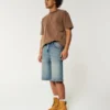 Short en denim super baggy Taz Graphic Medium Wash Short en denim super baggy Taz Graphic Medium Wash