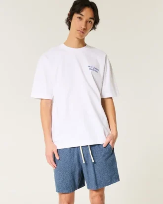 Short en lin mélangé à enfiler