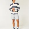 Short en lin mélangé à mi-cuisse Short en lin mélangé à mi-cuisse