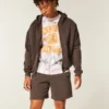 Short en molleton au-dessus du genou Short en molleton au-dessus du genou