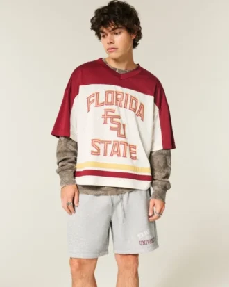 Short en molleton graphique Florida State University Seminoles