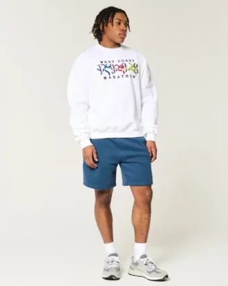 Short en molleton Icon au-dessus du genou
