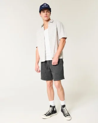 Short en molleton Icon au-dessus du genou
