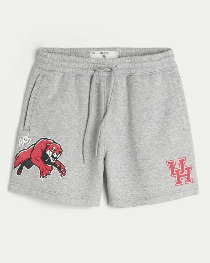 Short en molleton mi-cuisse avec motif graphique de l’université de Houston Short en molleton mi-cuisse avec motif graphique de l’université de Houston