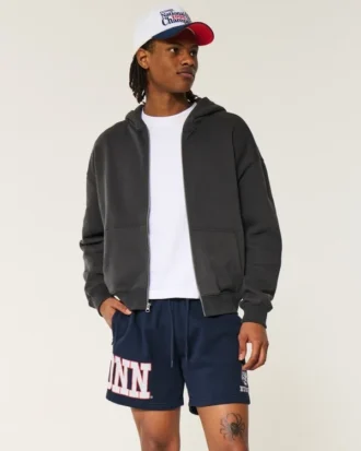 Short en molleton mi-cuisse UConn Huskies Graphic
