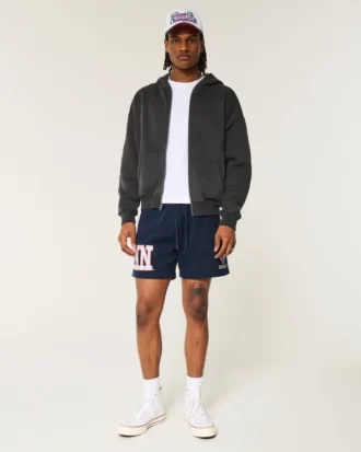Short en molleton mi-cuisse UConn Huskies Graphic