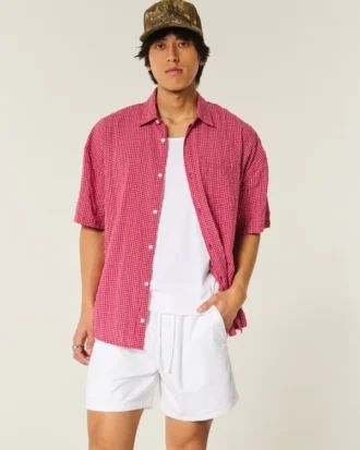Short en seersucker