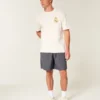 Short en sergé au-dessus du genou Short en sergé au-dessus du genou
