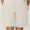 Short en sergé à enfiler au-dessus du genou Short en sergé à enfiler au-dessus du genou