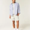 Short en sergé mi-cuisse à enfiler Short en sergé mi-cuisse à enfiler